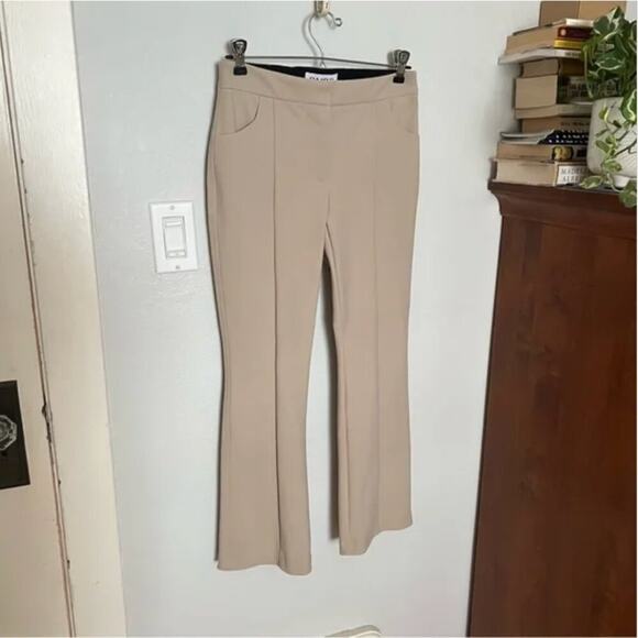Paire Los Angeles Jackie Slim Boot Pants in Khaki - Picture 2 of 11